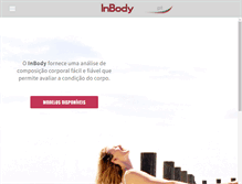 Tablet Screenshot of inbody.pt